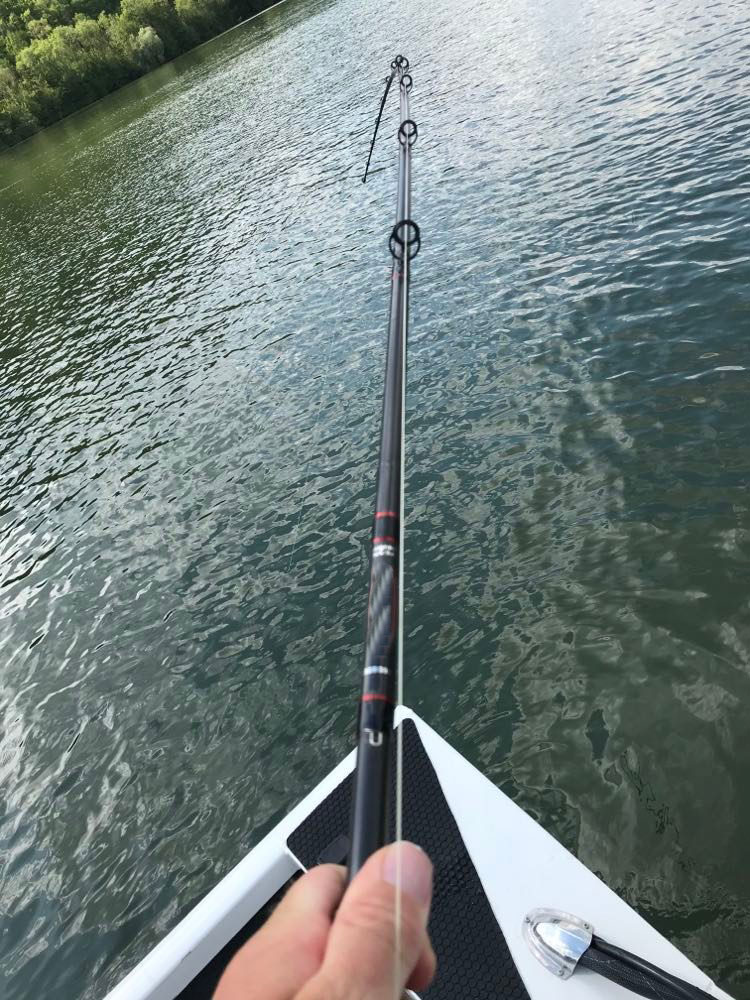 predator fishing rods bent